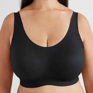 KNIX Revolution Adjustable Pullover Bra Seamless Black Sports Bra NWT - M++